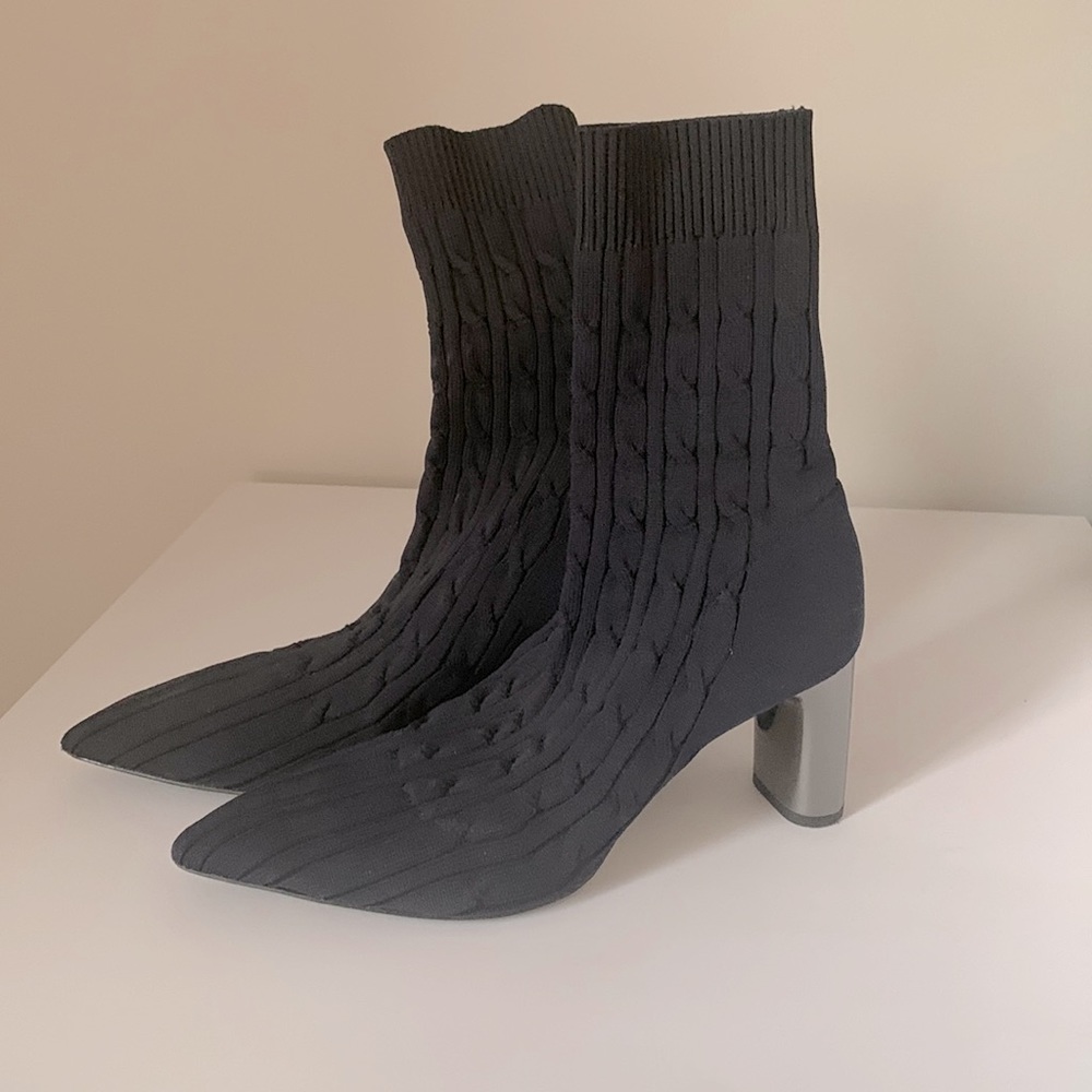 Zara sock booties, size 37